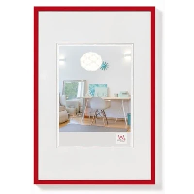Image de Cadre photo walther design rouge 50 x 70 cm New Lifestyle en plastique KV070R