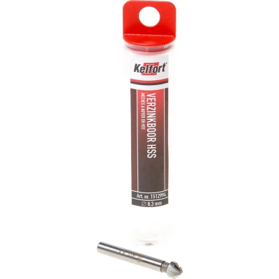 Afbeelding van Kelfort Verzinkboor HSS vreesdiameter 8.3 x schachtdiameter 6mm