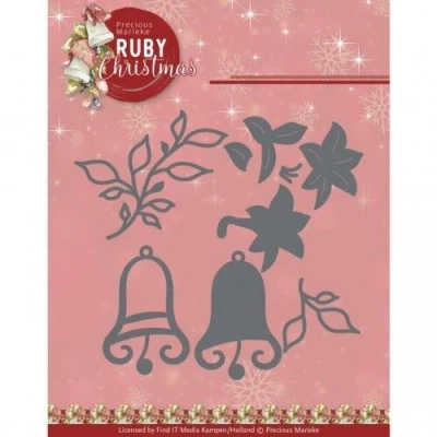 Afbeelding van Dies Precious Marieke Ruby Christmas Bells