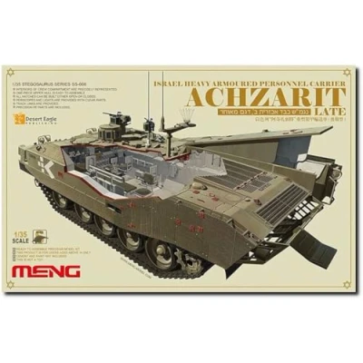 Afbeelding van 1:35 MENG SS008 Israel heavy armoured personnel carrier Achzarit Late Plastic Modelbouwpakket