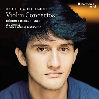Afbeelding van Theotime Langlois De Swarte Les Omb Vivaldi Leclair Locatelli Violin Co (CD)
