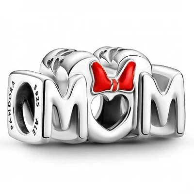 Afbeelding van Pandora Disney Minnie Mouse Bow &amp; mum 799363C01