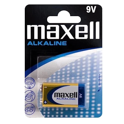 Image de Imation Pile 9v Lr22 Alcaline Maxell Blister De 1