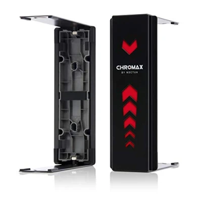Afbeelding van Noctua NA HC3 chromax.black.swap, afdekking voor ventilatie, NH D15, D15S &amp; D15 SE AM4 (zwart)
