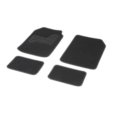 Afbeelding van DBS Vloermatten Auto/Auto 4 delig: Voor en achterzijde Universeel Antislip Autogrip® systeem