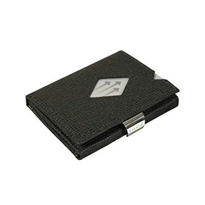 Afbeelding van Exentri Leather Wallet mosaic black Dames portemonnee