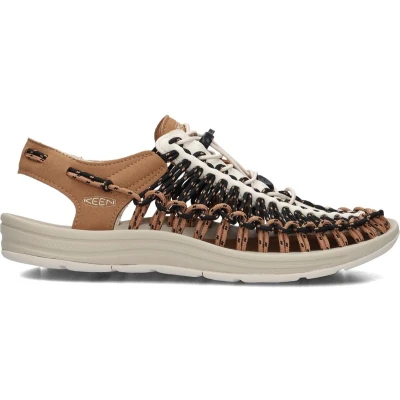 Afbeelding van Keen Uneek Heren Sandalen Black/Chipmunk Maat 46