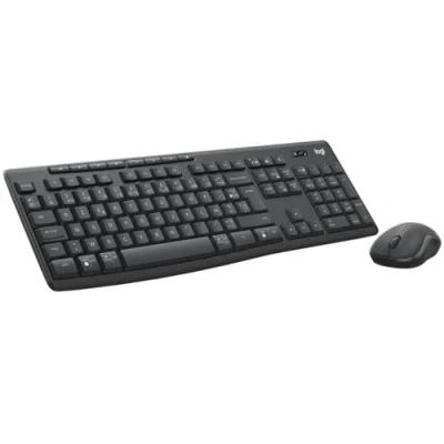 Image de Logitech MK370 Combo for Business Ensemble clavier et souris sans fil Bluetooth LE AZERTY Français graphite