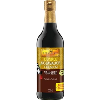 Afbeelding van Lee Kum Kee Donkere sojasaus (uit China, natuurlijk gebrouwen, zonder smaakversterker, pittig) 1 x 500 ml