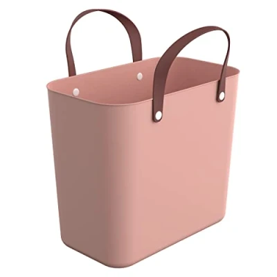 Afbeelding van Rotho Plastic boodschappentas 25l Roze Multibag