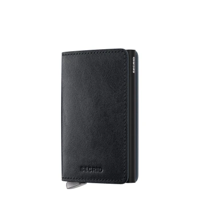 Afbeelding van Secrid Slimwallet Pasjeshouder Van Leer Donkerblauw