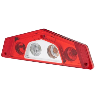 Afbeelding van HELLA Achterlicht Caraluna X Verlichting 12V Inbouw /schroefmontage ECE Kleur licht: helder/rood Stekker: AMP links Hoeveelheid: 1 2VP 012 570 051