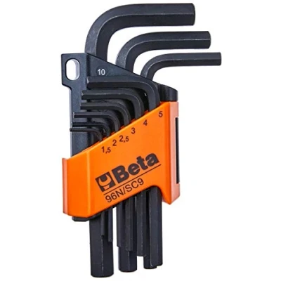 Afbeelding van BETA, Inbussleutel, 96N/SC9 9 LL MACHO BRUÑIDAS Y SOPORTE