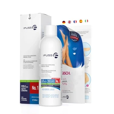 Afbeelding van Mr. Fuss® anti eeltsysteem, progressie nagelriemverwijderaar tegen eelt oplossing nr. 1 sterk verzachtend 200 ml