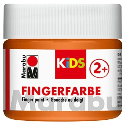 Afbeelding van Marabu Vingerverf voor kinderen, oranje, 100 ml, 10121518, ml (1 stuk)