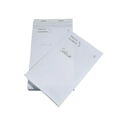 Afbeelding van Exacompta 96203E 10 blokken hotelmeester verticaal met 50 vellen 17 x 9,5 cm