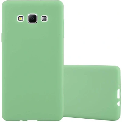 Afbeelding van Cadorabo Hoesje geschikt voor Samsung Galaxy A7 2015 in CANDY PASTEL GROEN Beschermhoes gemaakt van flexibel TPU silicone Case Cover