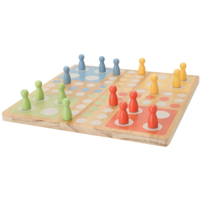 Afbeelding van Houten Bordspel Ludo