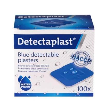 Afbeelding van Detectaplast Universele kompressen, water en vuilafstotend, veilige pleisters, 38 x mm, 100 stuks