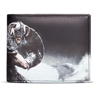 Afbeelding van The Elder Scrolls V: Skyrim Sublimation Print Bifold portemonnee Zwart