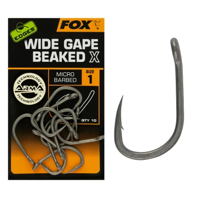Afbeelding van Fox Edges Armapoint Wide Gape Beaked X Micro Barbed 10pcs Maat : Size 4
