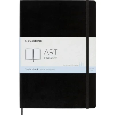 Image de Album de croquis Format A4 Couverture rigide noire