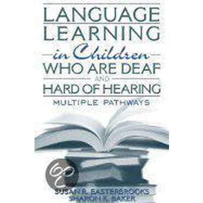 Afbeelding van Language Learning in Children Who Are Deaf and Hard of Hearing