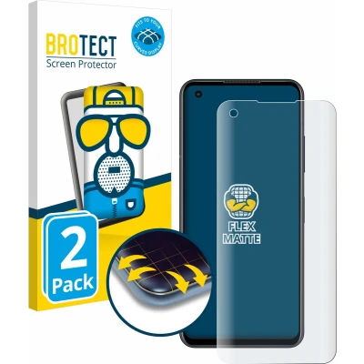 Afbeelding van BROTECT Screenprotector voor ASUS ZenFone 9 Folie Beschermfolie matte volledig dekking (2 Stuks)