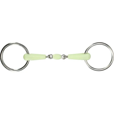Afbeelding van BR Watertrens Apple Mouth 18mm Dubbel Gebroken RVS 12,5cm