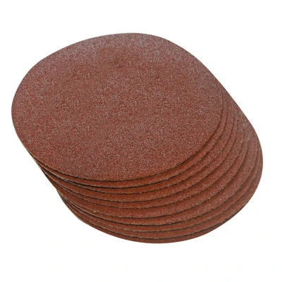 Afbeelding van Silverline 300 mm klittenband schuurschijven, 10 pak 60 korrelgrofte