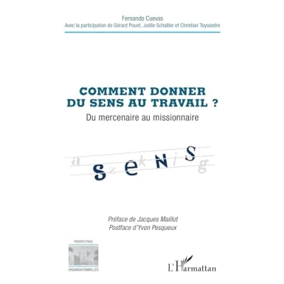 Afbeelding van COMMENT DONNER DU SENS AU TRAVAIL MERCENAIRE MISSIONNA