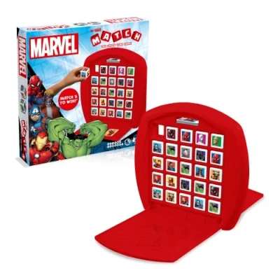 Afbeelding van MATCH 5 op rij MARVEL wedstrijd Bordspel behendigheid spel