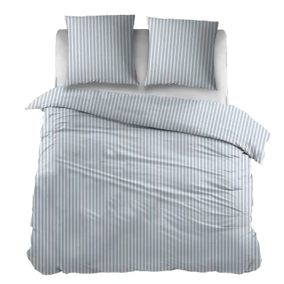 Afbeelding van Snoozing Carine Dekbedovertrek Tweepersoons 200x200/220 cm Blue