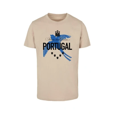 Afbeelding van Mister Tee Portuguese Swallow Tshirt print, Heren, Maat: Large, Sand