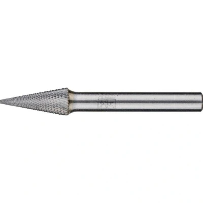 Afbeelding van PFERD SKM 0820/6 MICRO hardmetalen hoogrendementsstiftfrees spitse kegelvorm 8x20mm 6mm fijnbewerking 21115086