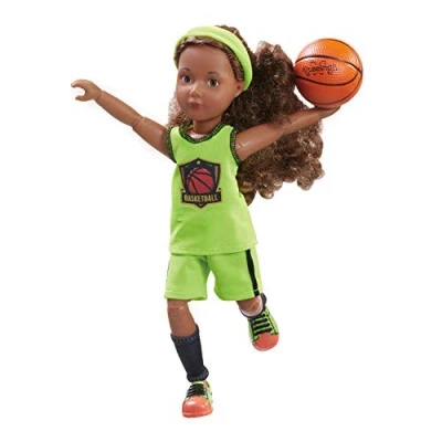 Afbeelding van Käthe Kruse Kruselings Joy De Basketbalster Speler Pop