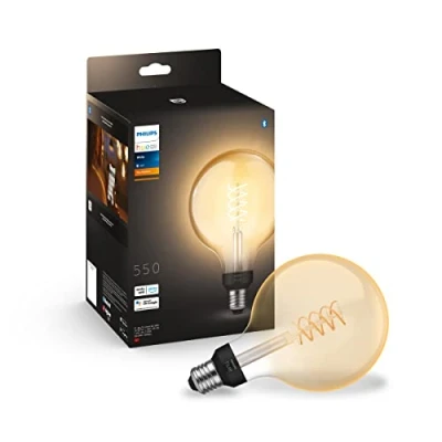 Afbeelding van Philips Hue Filamentlamp White Globe XL E27 2023