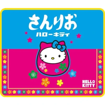 Afbeelding van Hello Kitty Japan muismat 32cm x 27cm thuiswerken en gaming