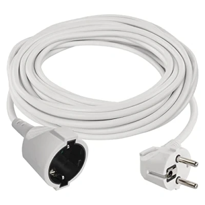 Afbeelding van EMOS Verlengkabel IP20 10 m 1 Schuko stopcontact 250 V, 16 A, 3680 W hoogwaardige pvc isolatie H05VV F3G 1,5 mm² versterkte contactbeveiliging Voor gebruik binnenshuis wit
