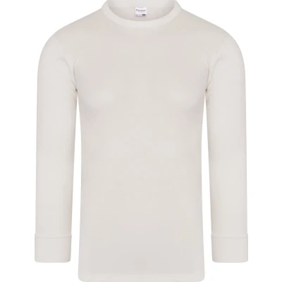 Afbeelding van Beeren Thermo Heren T Shirt Lange Mouw Wolwit L