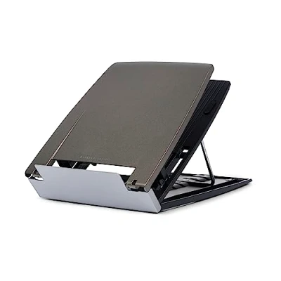 Afbeelding van BakkerElkhuizen Ergo Q 330 Laptopstandaard Zilver