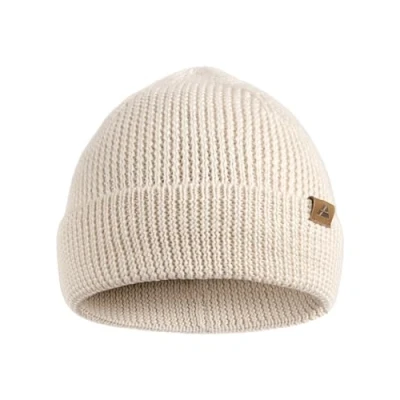Afbeelding van DANISH ENDURANCE Beanie met Merinowol Gebreid Wit