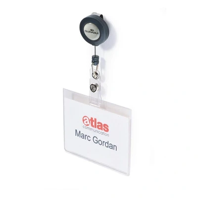 Image de Durable name badge with reel (8138 19)