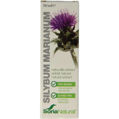 Afbeelding van Soria Natural Silybum Marianum Extract Druppels 50ML