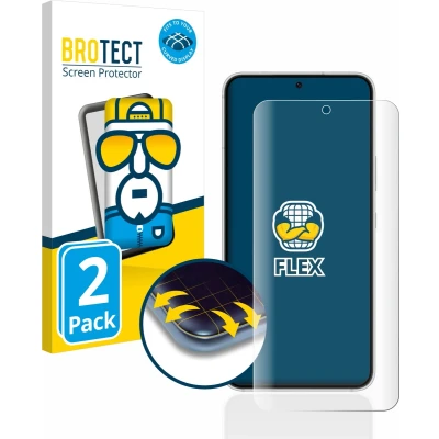Afbeelding van BROTECT Screenprotector voor Samsung Galaxy S22 5G Folie Beschermfolie transparant volledig dekking (2 Stuks)