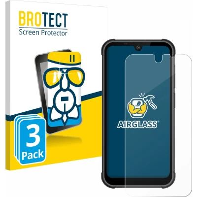 Afbeelding van BROTECT Screenprotector voor Beafon MX1 Folie Beschermfolie Beschermglas transparant (3 Stuks)
