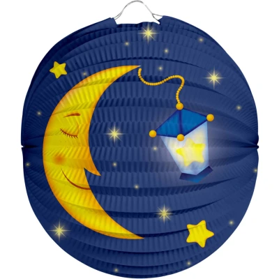 Image de Globe Lantern Moon 22cm par unité