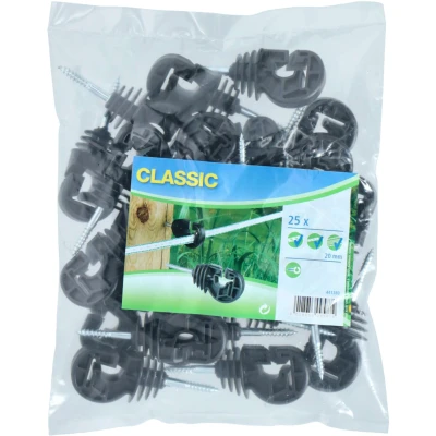 Afbeelding van Ako Premium Combi isolator Zwart 25 Stuks