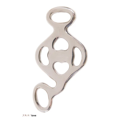Image de F.R.A. Hackamore Set Love Jeu RVS 10cm