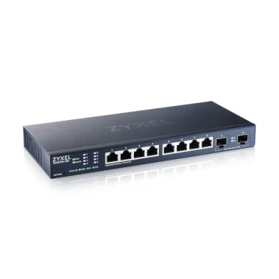 Afbeelding van Netwerk: Wifi routers: Zyxel XMG1915 10E 8 port 2.5GbE 2 SFP+ Smart Switch hybird mode standalone or NebulaFlex Cloud